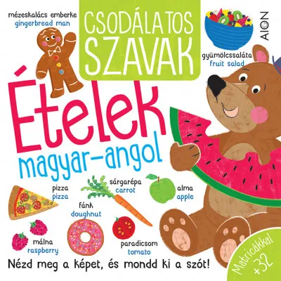 Biztonságos fizetés Csodálatos szavak - Ételek - magyar-angol