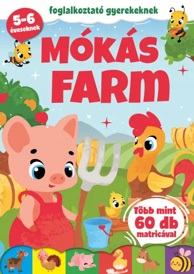 Vedd meg most Mókás farm - Foglalkoztató gyerekeknek - 5-6 éveseknek