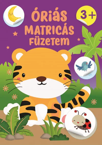 Szuper akció Óriás matricás füzetem