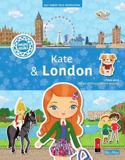 Kate & London - Egy város tele matricával Prémium