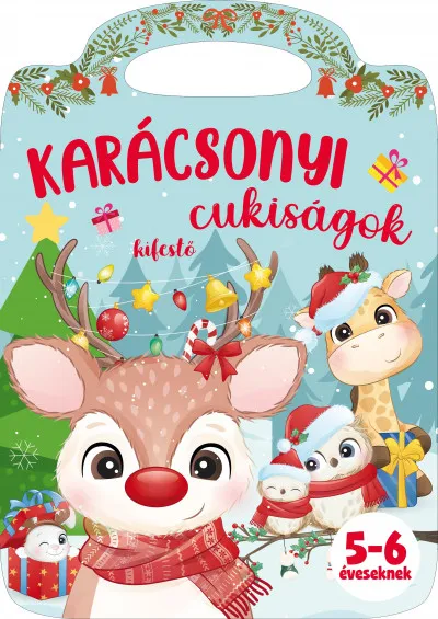 Akciós ár Karácsonyi cukiságok - Kifestő