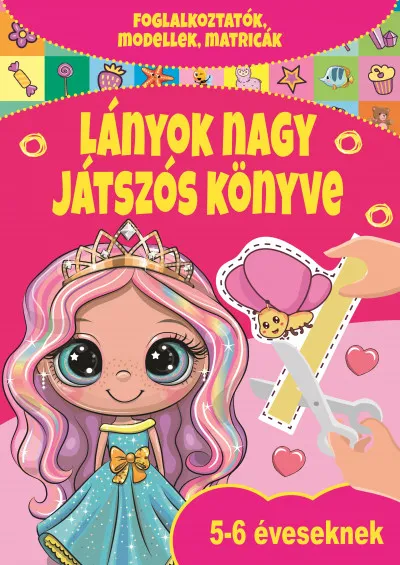 Lányok nagy játszós könyve Olcsó