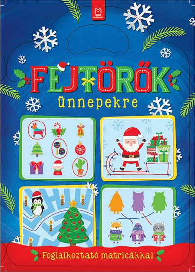Újdonság Fejtörők ünnepekre - Foglalkoztató matricákkal