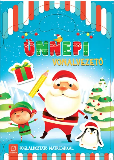 Ne maradj le Ünnepi vonalvezető - Foglakoztató matricákkal