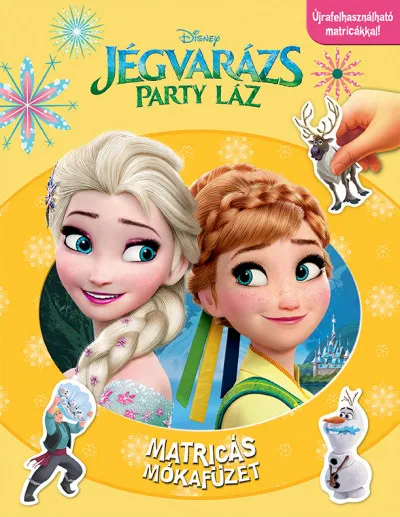 Disney - Matricás mókafüzet: Jégvarázs - Party láz Akció