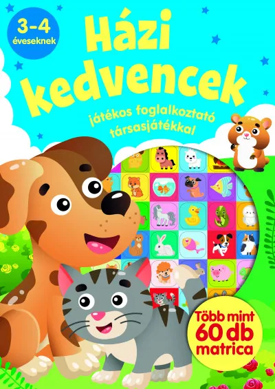 Legkelendőbb Házi kedvencek - Játékos foglalkoztató társasjátékkal