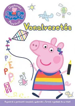 Peppa malac - Gyakorold Peppával! - Vonalvezetés - Rajzold át a pontozott vonalakat, gyakorold a formák rajzolását és az írását! Árengedmény