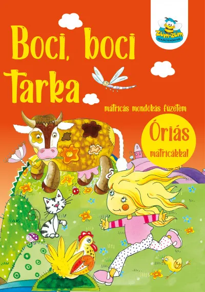 Kedvezményes ár Boci, boci tarka - matricás mondókás füzetem