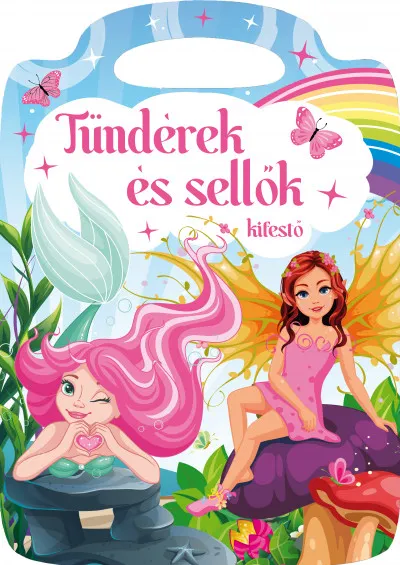 Tündérek és sellők - kifestő Outlet