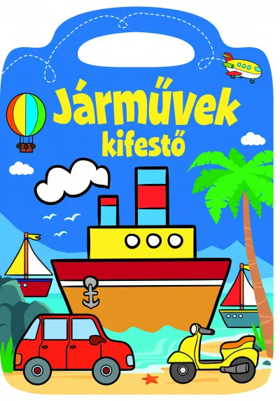 Járművek - kifestő Vedd meg most