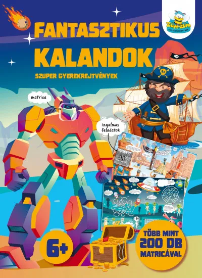 Árengedmény Fantasztikus kalandok - Szuper gyerekrejtvények