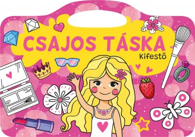 Csajos táska - kifestő Kihagyhatatlan ajánlat