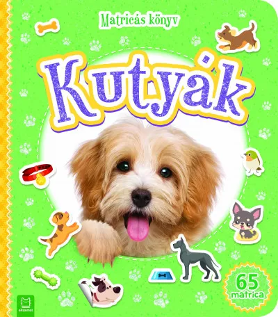 Szezonális akció Matricás könyv - Kutyák