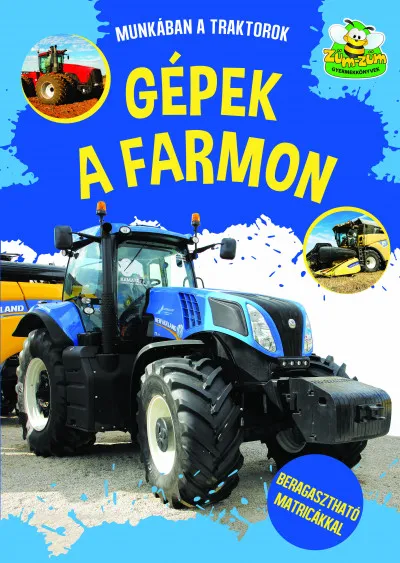 Népszerű Gépek a farmon - Beragasztható matricákkal