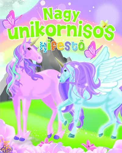 Nagy unikornisos kifestő Ne maradj le