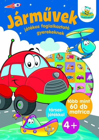 Járművek - Játékos foglalkoztató gyerekeknek Nézd meg most