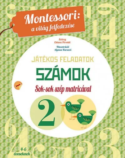 Különleges ajánlat Számok - Játékos feladatok - Sok-sok szép matricával