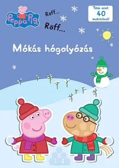 Biztonságos fizetés Peppa malac - Mókás hógolyózás