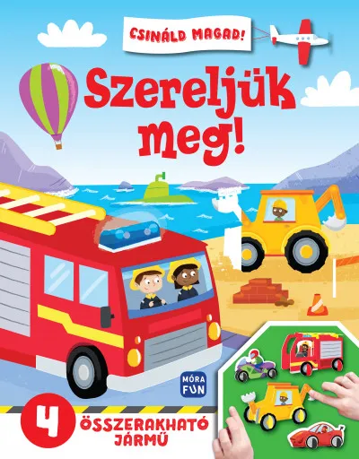 Bestseller Csináld magad! - Szereljük meg! - 4 összerakható járművel