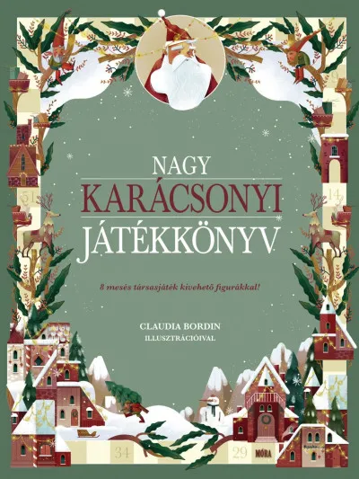 Nagy karácsonyi játékkönyv - 8 mesés társasjáték kivehető figurákkal! Csak ma
