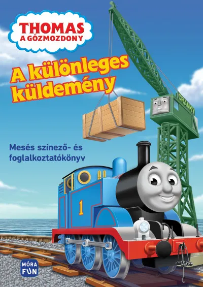 Thomas a Gőzmozdony - A különleges küldemény - Mesés színező- és foglalkoztatókönyv Biztonságos fizetés
