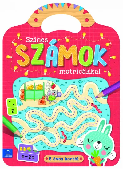Színes számok matricákkal - 5 éves kortól Olcsóbb