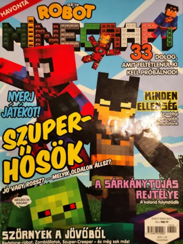 Robot Minecraft 2017/10 Azonnal elérhető