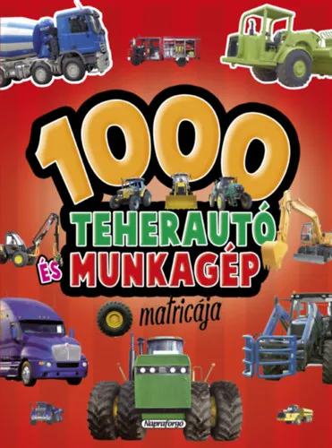 Biztonságos fizetés 1000 teherautó és munkagép matricája - Piros