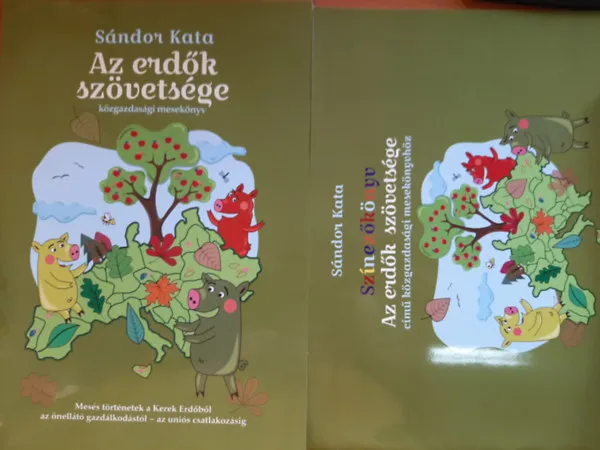 Biztonságos vásárlás Az Erdők Szövetsége - Közgazdasági mesekönyv és színezőkönyv