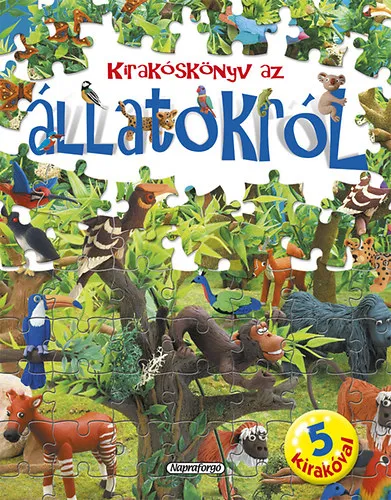 Nagy kirakóskönyv - Kirakóskönyv az állatokról Akció