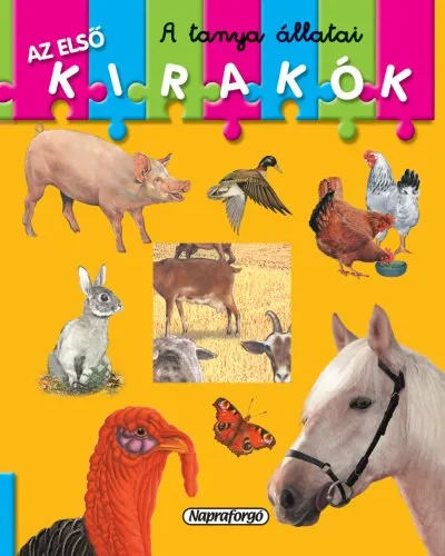 Az első kirakók - A tanya állatai Legkelendőbb