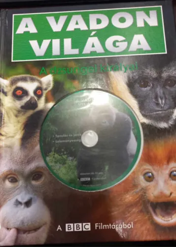 Ajánlat A vadon világa - A dzsungel királyai /DVD-vel/