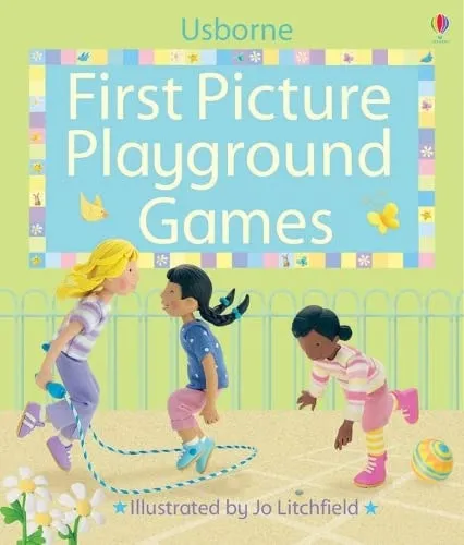Olcsó First Picture Playground Games (Usborne)