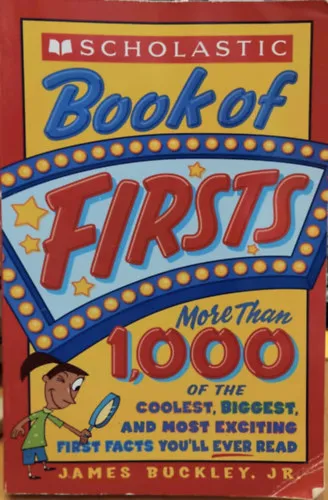 Scholastic book of firsts Gyors szállítás