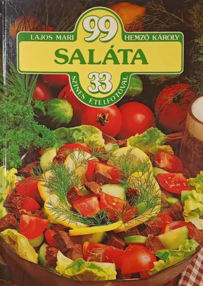 99 saláta 33 színes ételfotóval Expressz szállítás