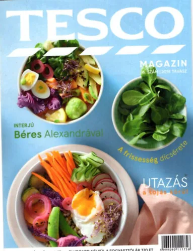 Legkelendőbb 3 db Tesco Magazin receptek: 2018. ősz, 2018. tél, 2019. tavasz