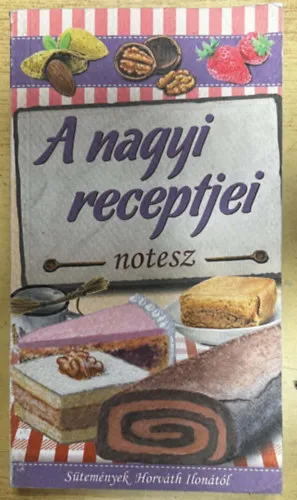 Nézd meg most A nagyi receptjei notesz