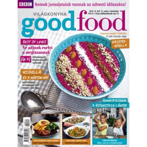 BBC GoodFood Világkonyha Magazin IV. évfolyam, 11. szám Prémium