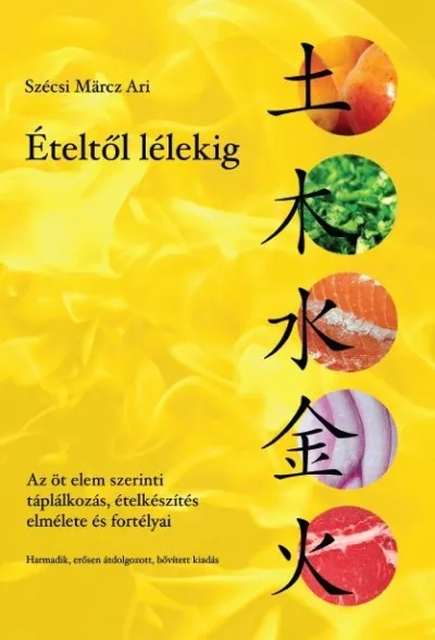 Ételtől lélekig - Az öt elem szerinti táplálkozás, ételkészítés elmélete és fortélyai Olcsóbb