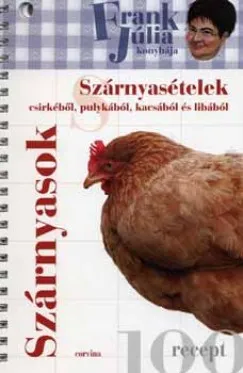 Szárnyasok - Szárnyasételek csirkéből, pulykából, kacsából és libából Gyors szállítás