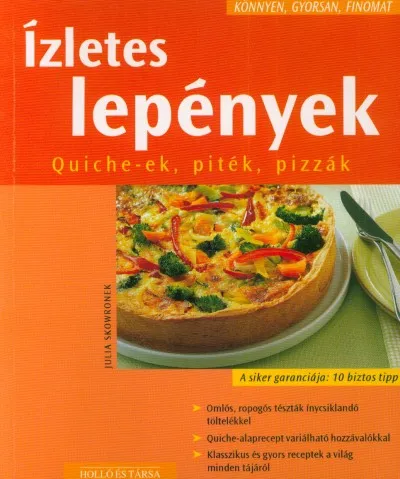 Ízletes lepények - Quiche-ek, piték, pizzák Legjobb ár