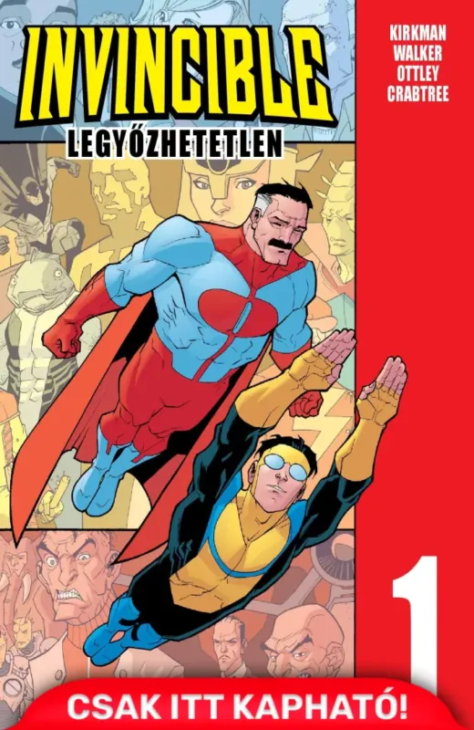 Szezonális akció Invincible - Legyőzhetetlen 1. kötet - Alapkiadás (képregény)