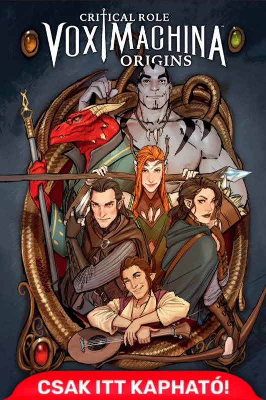 Kihagyhatatlan ajánlat Critical Role: Vox Machina Origins - A teljes gyűjtemény 1. - Exclusive, limitált kiadás (képregény)