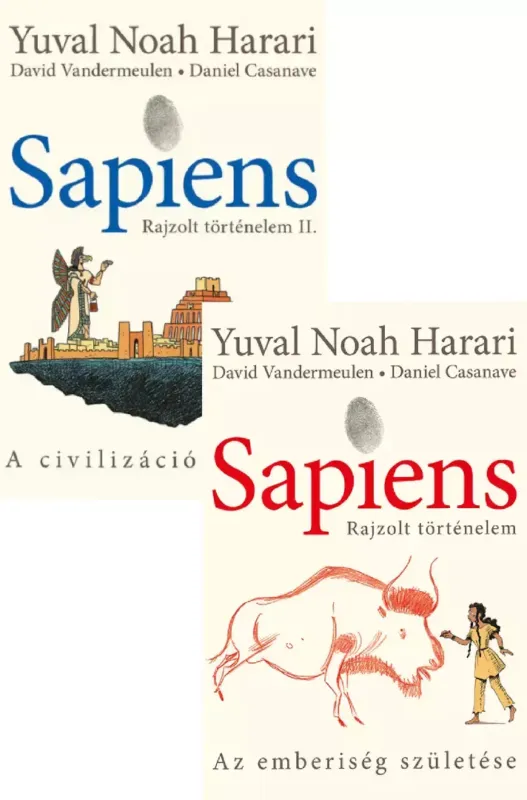 Sapiens - Rajzolt történelem 1-2. Kedvezményes ár