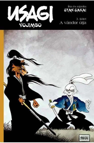 Exkluzív ajánlat Usagi Yojimbo 3.: A vándor útja (képregény)