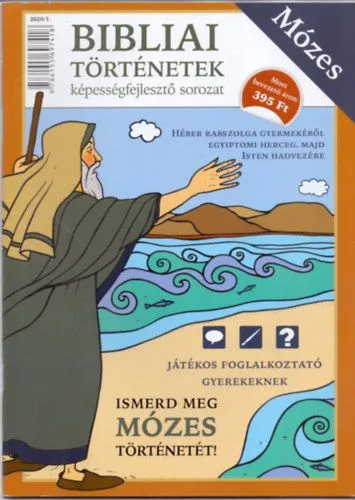 Kedvezményes ár Mózes - Bibliai történetek - Játékos foglalkoztató gyerekeknek