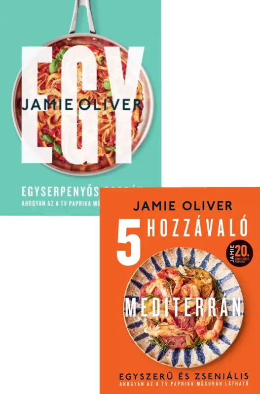 Szezonális akció 5 hozzávaló - Mediterrán + Egy - Egyserpenyős csodák