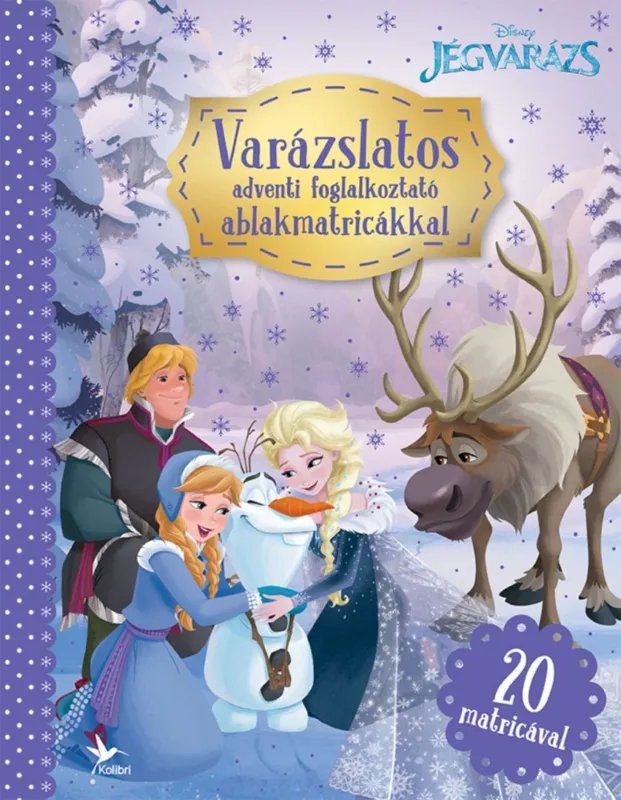 Jégvarázs - Varázslatos adventi foglalkoztató ablakmatricákkal Legkelendőbb