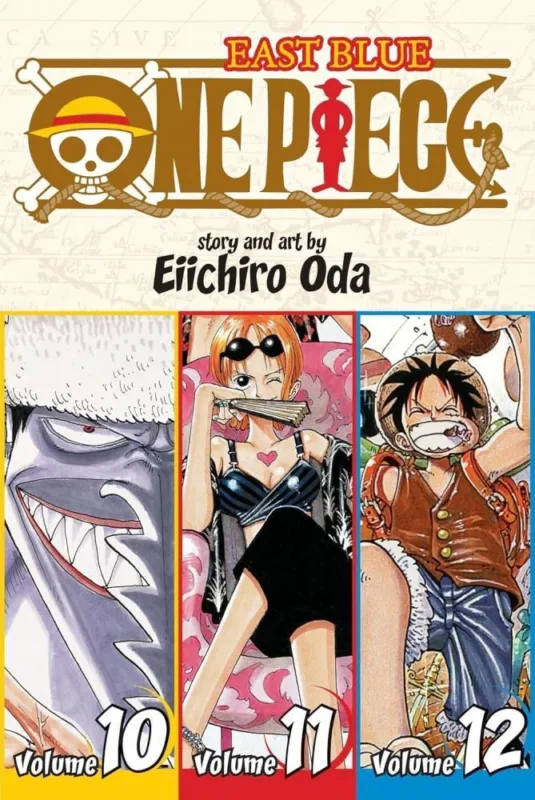 One Piece (Volume 10,11,12) Akció
