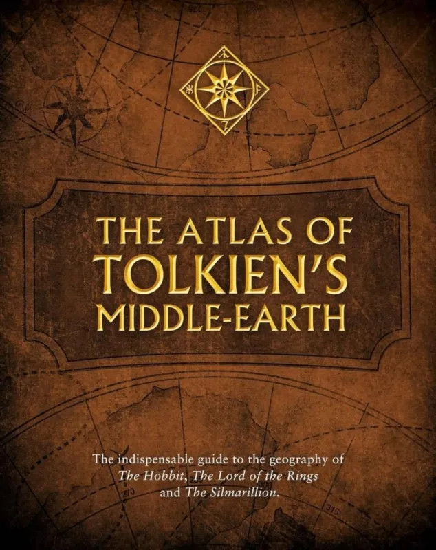 The Atlas of Tolkien's Middle-earth: The essential guide to the geography of the world of LOTR Szuper akció